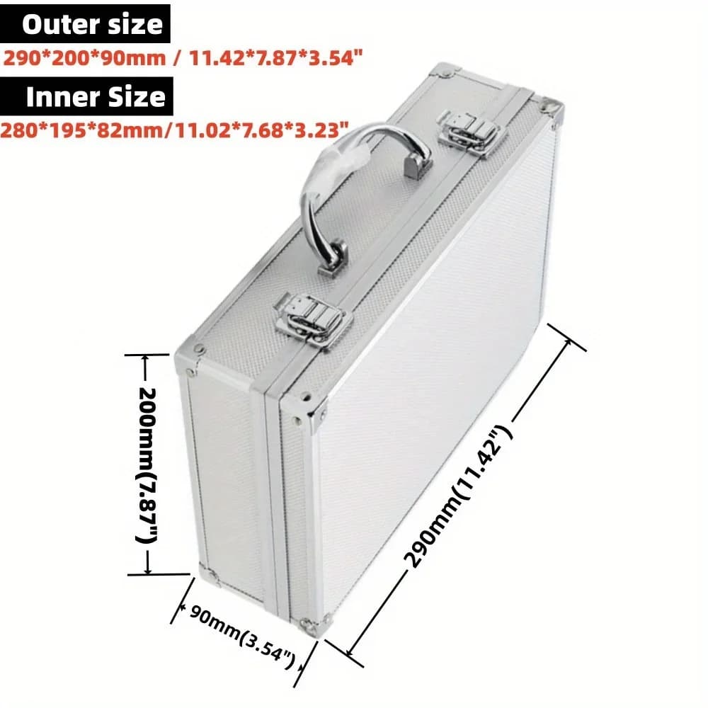 Portable Aluminum Impact Resistant Tool Case