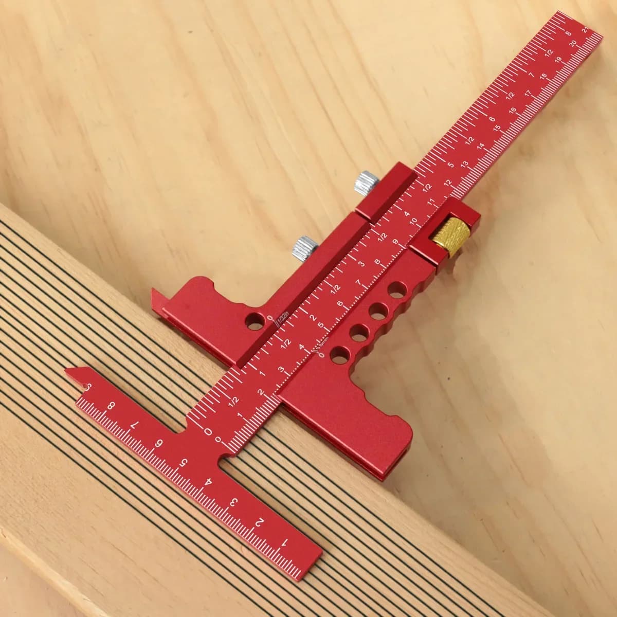 Adjustable Aluminum T-Square Marking Ruler