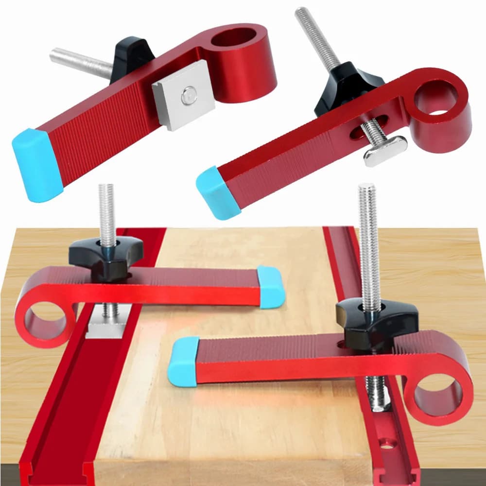 Universal T-Track Hold Down Clamp Aluminum