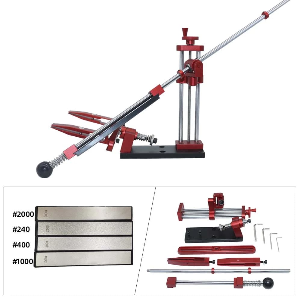360-Degree Rotation Knife Sharpening System