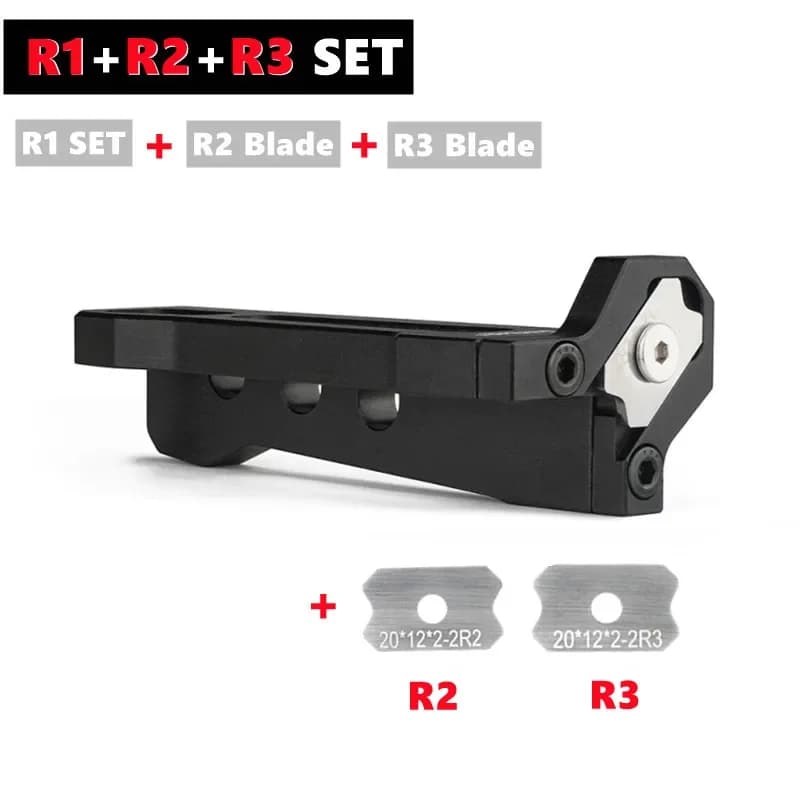 Manual Woodworking Chamfer Plane and Edge Trimmer