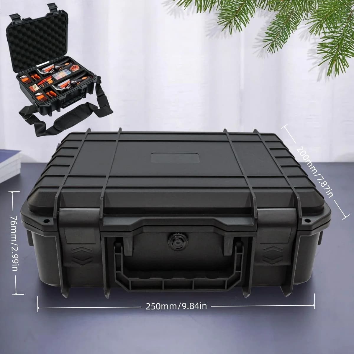 Durable Waterproof Hard Plastic Tool Storage Box