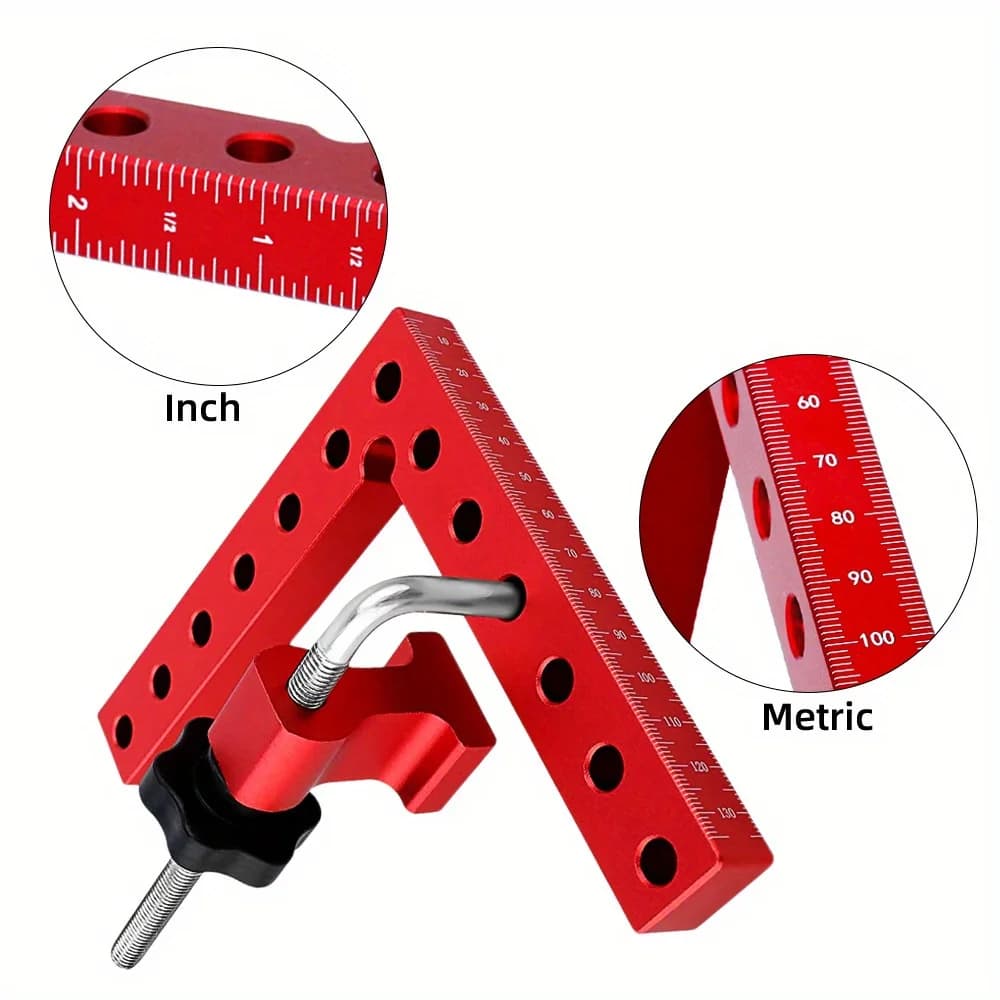 90-Degree Right Angle Corner Clamps for Woodworking