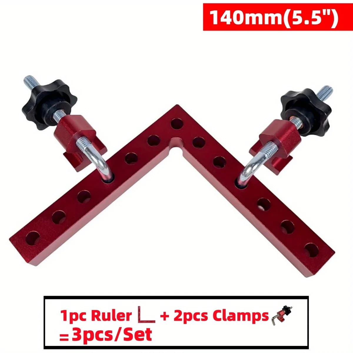 90-Degree Right Angle Corner Clamps for Woodworking