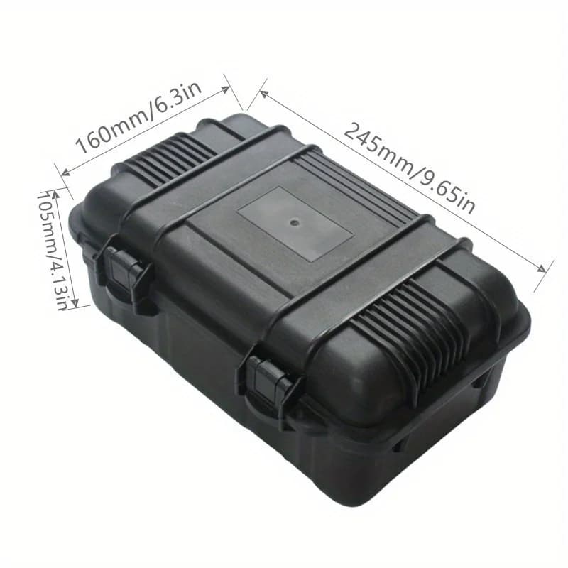 Shockproof Hard Shell Storage Case with Foam Padding