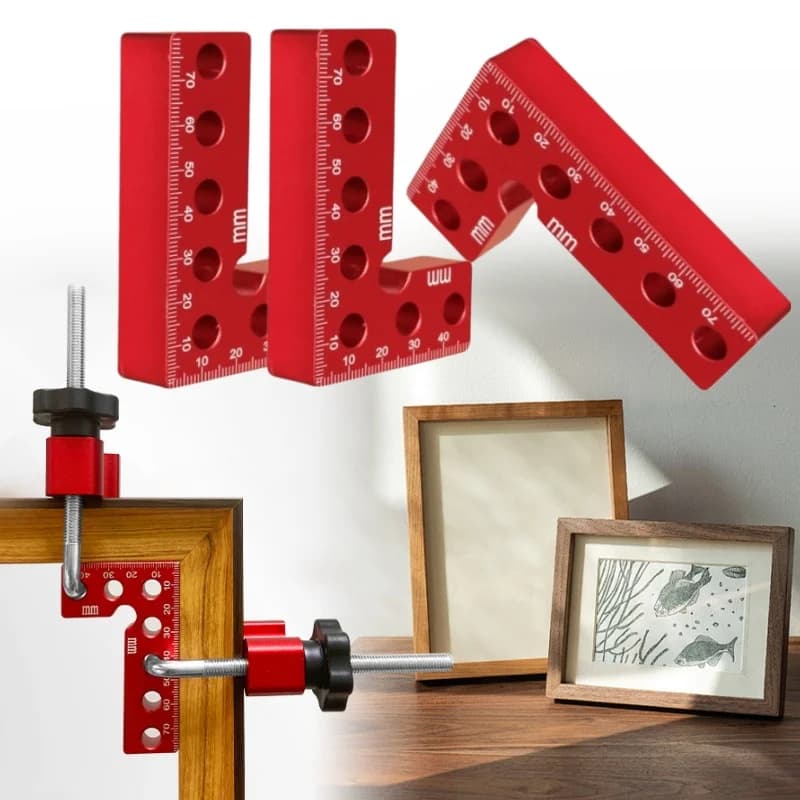Aluminum 90 Degree Right Angle Corner Clamp