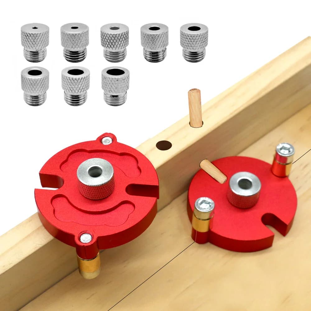 3-10mm Wood Dowel Jig Kit, Self-Centering Guide