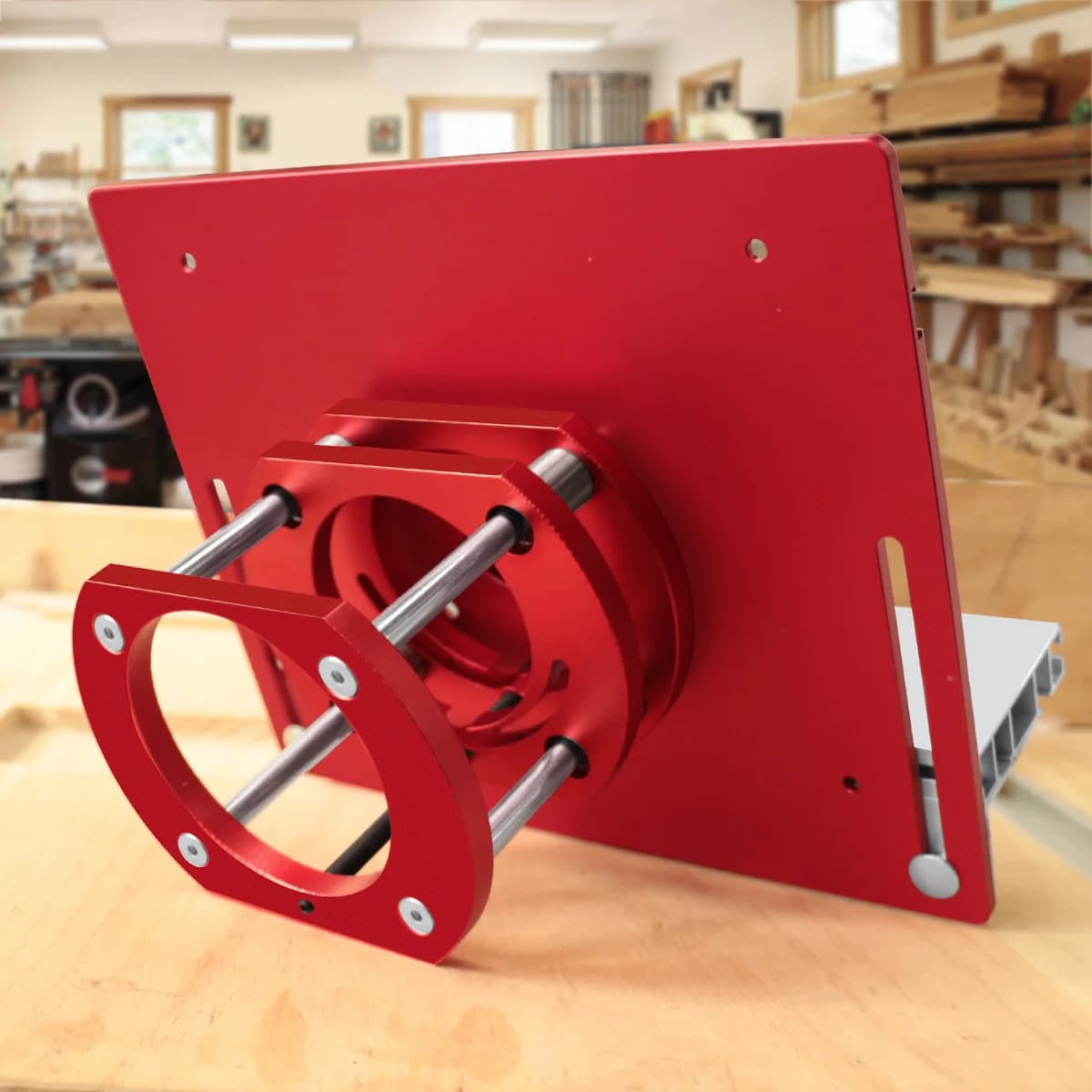 Router Table Insert Plate and Lift Kit Set