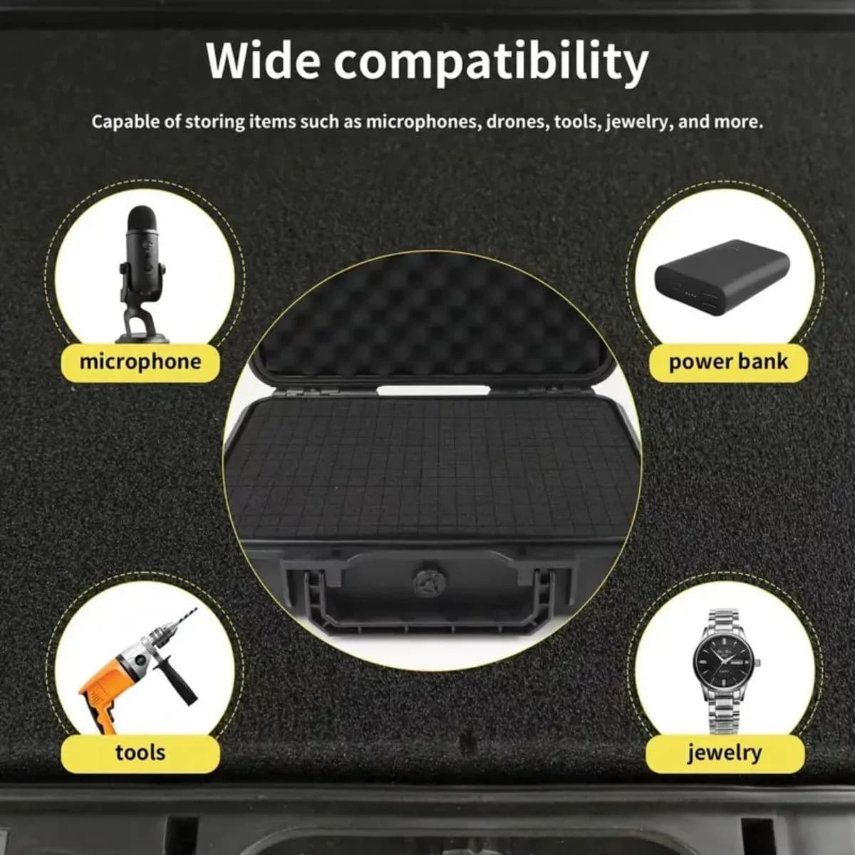 Durable Waterproof Hard Shell Utility Storage Box