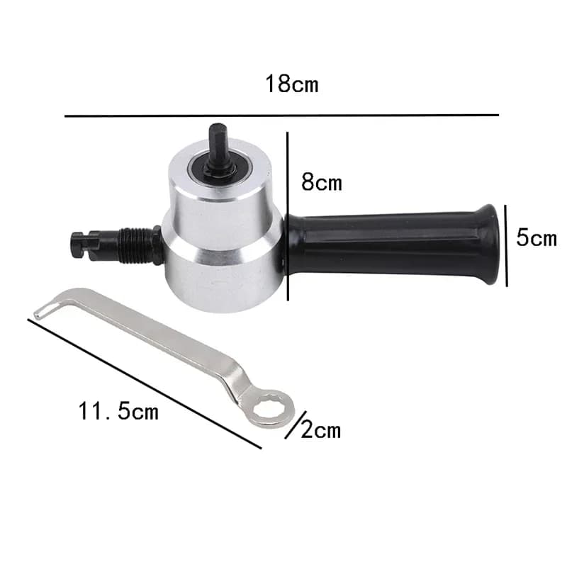 Electric Drill Sheet Metal Nibbler Cutter Attachment