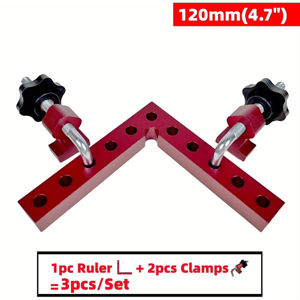90-Degree Right Angle Corner Clamps for Woodworking