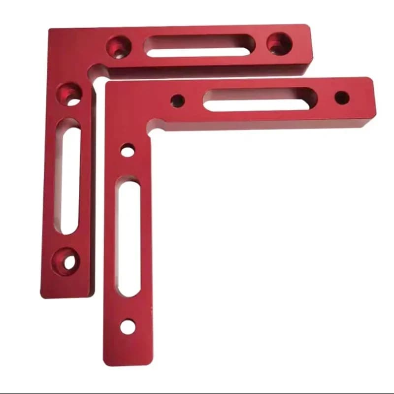 2-Pack Aluminum 90 Degree Positioning Square Clamp