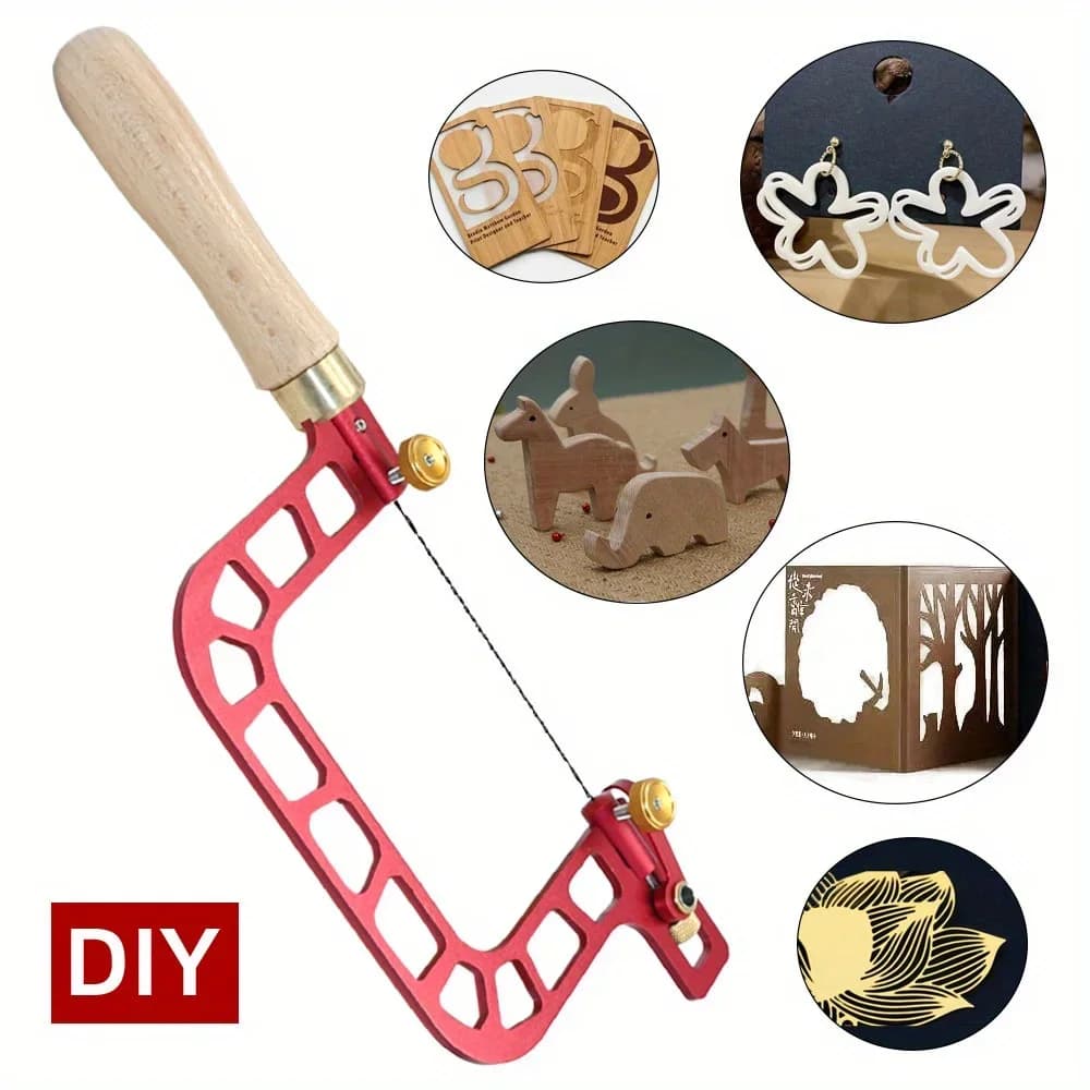 Aluminum Coping Saw With Replacement Blades Set