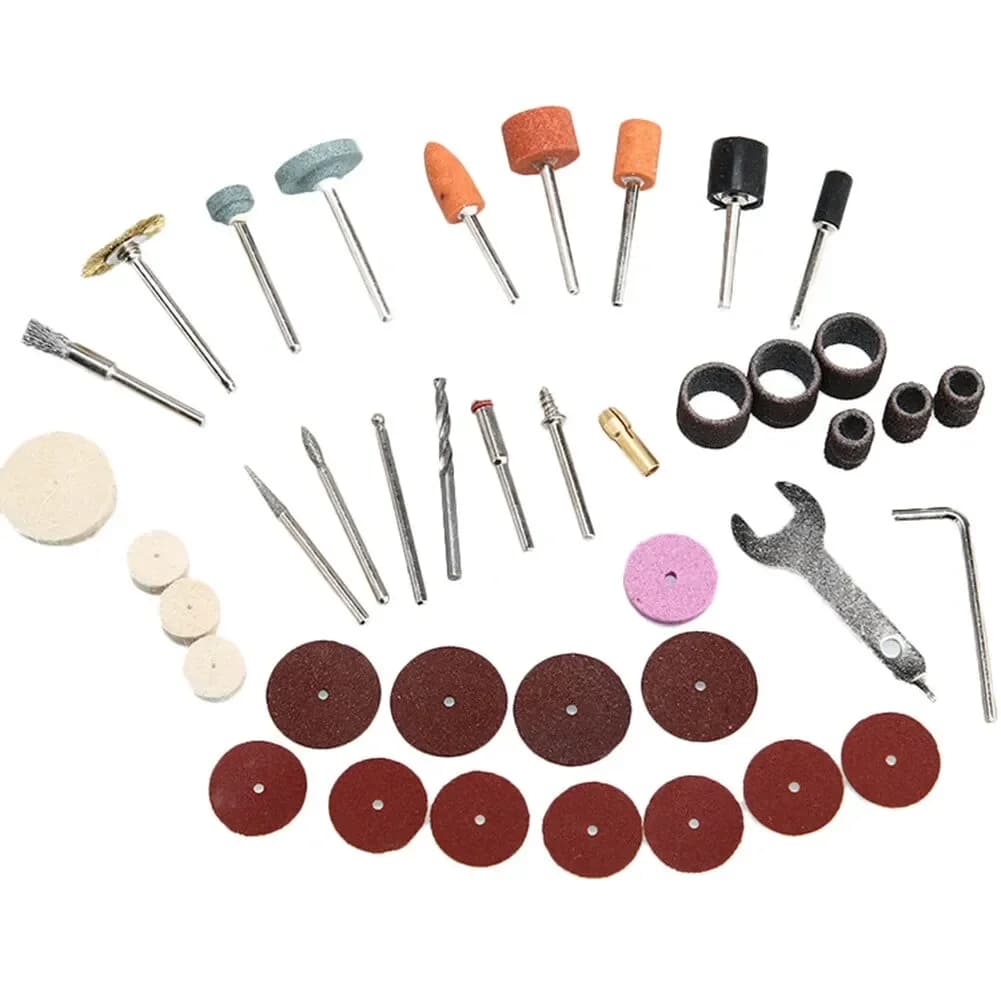 40-Piece Micro Abrasive Rotary Polishing and Grinding Set