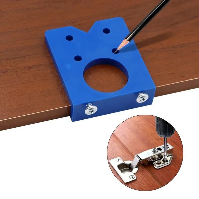 35mm Hinge Hole Drilling Guide and Jig
