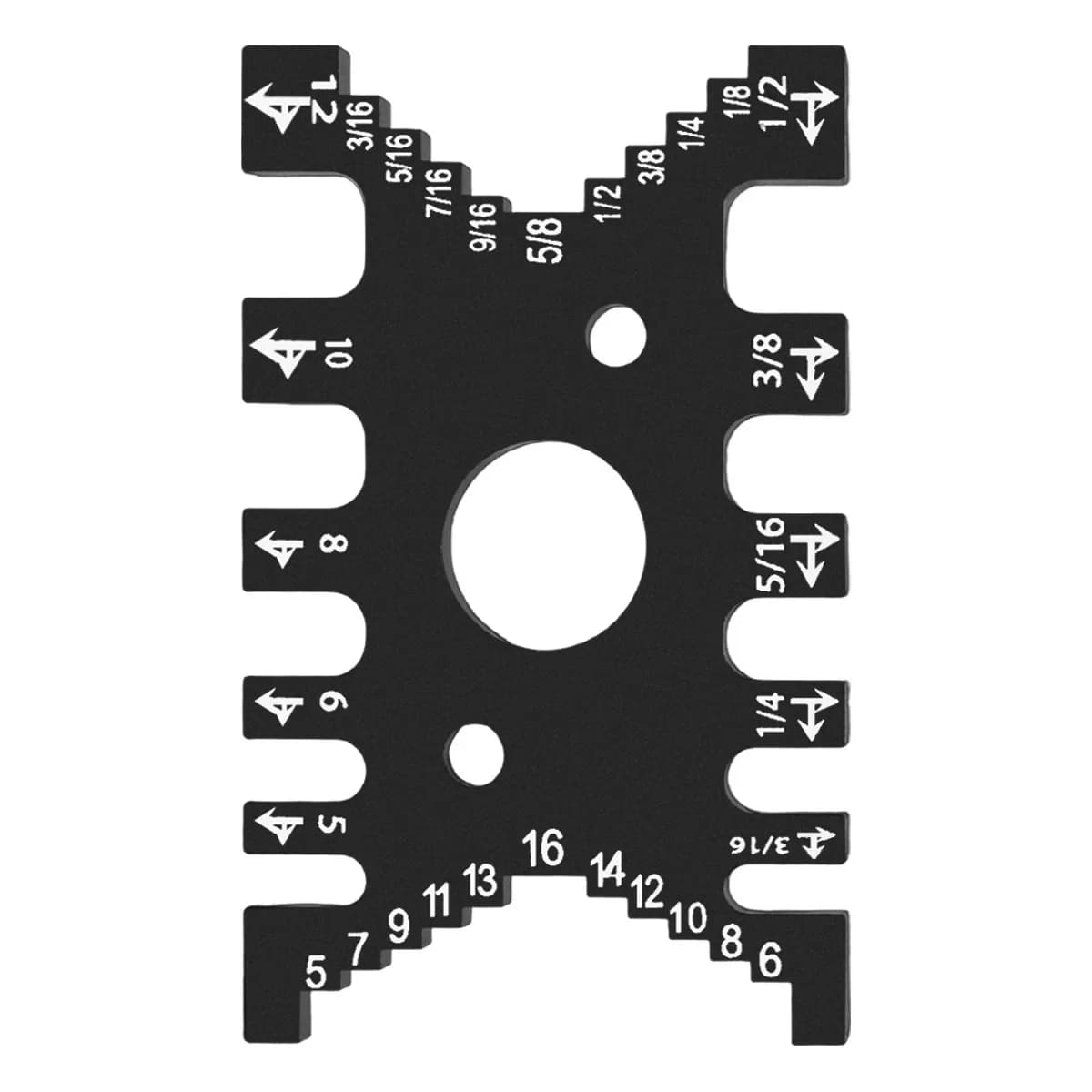 Precision Metric/Inch Dovetail Jig Gauge