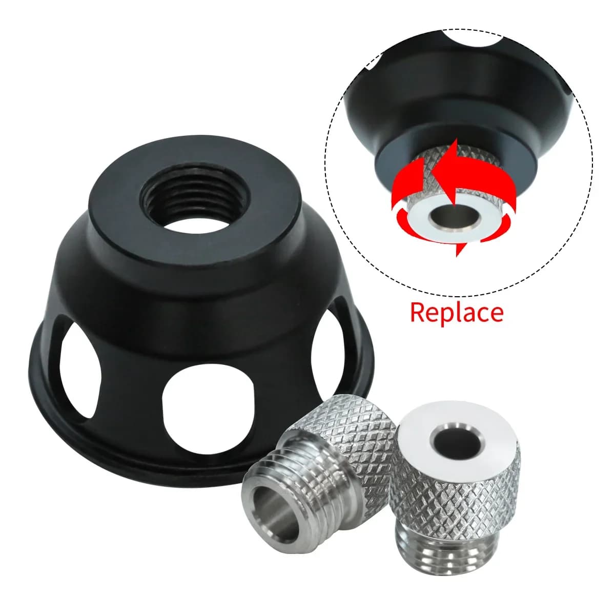 Aluminum Vertical Drill Guide Jig Kit 3-10mm