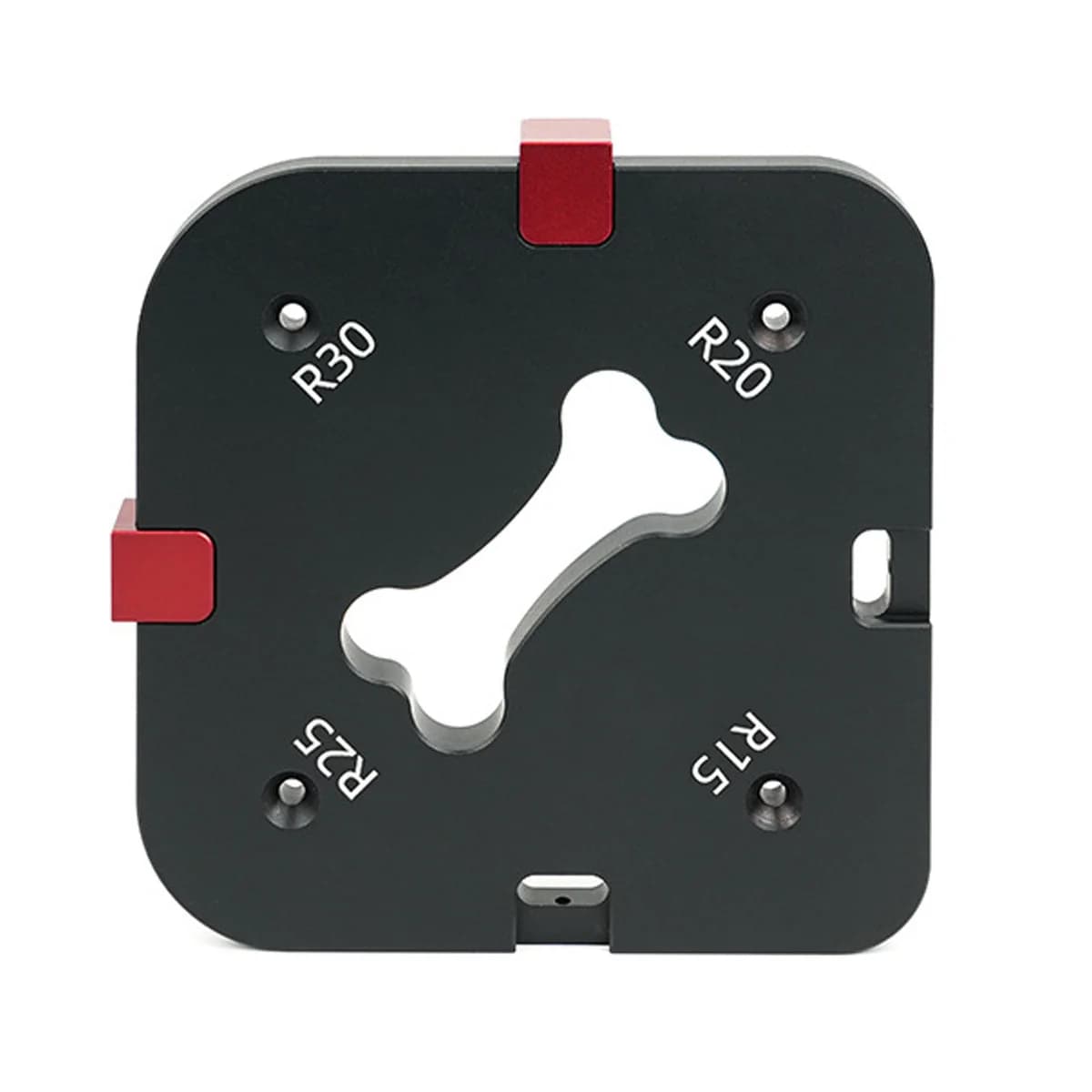 Aluminum Router Corner Radius Template Set, R15-R50