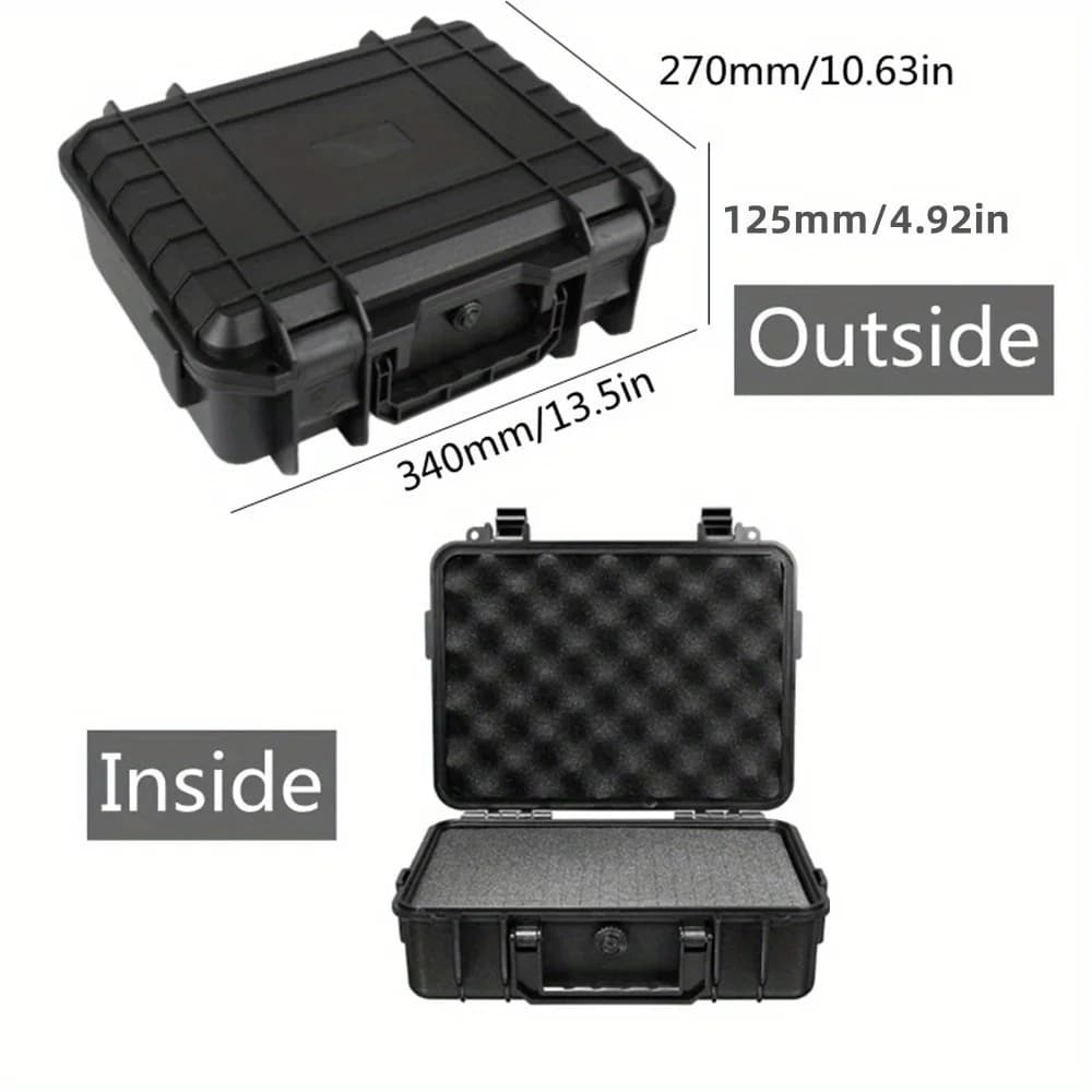 Waterproof Hard Carry Case with Pre-cut Sponge