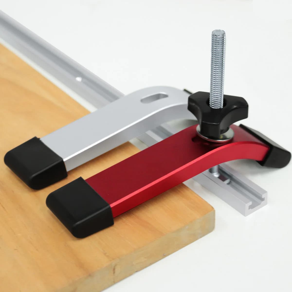 Aluminum Quick-Acting T-Track Hold Down Clamp