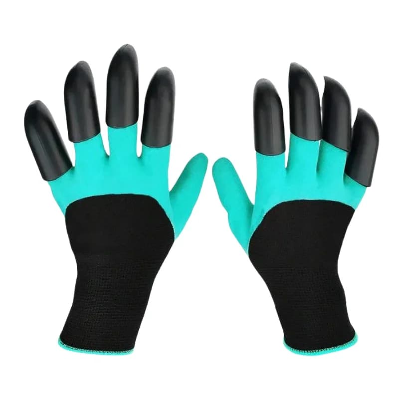 Gardening Gloves with Built-in Claws for Digging