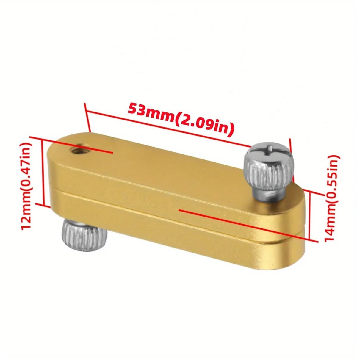 Woodworking Ruler Positioning Block and Line Marking Gauge