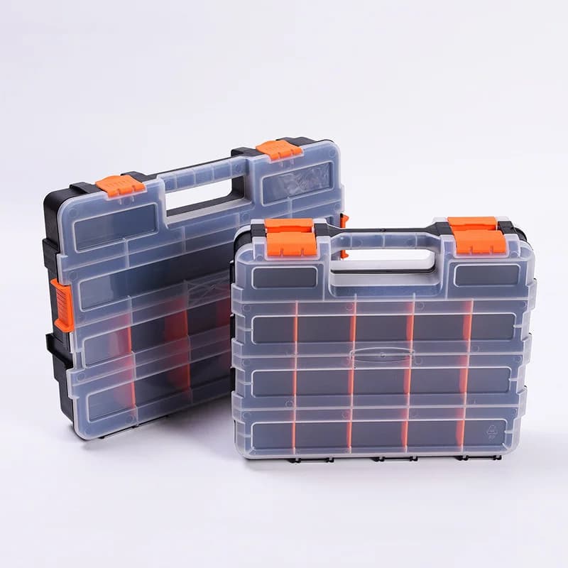 Double-Sided Plastic Hardware Storage Box