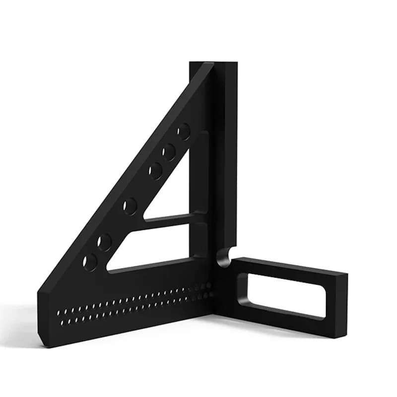 Aluminum Alloy 3D Multi-Angle Protractor and Scriber