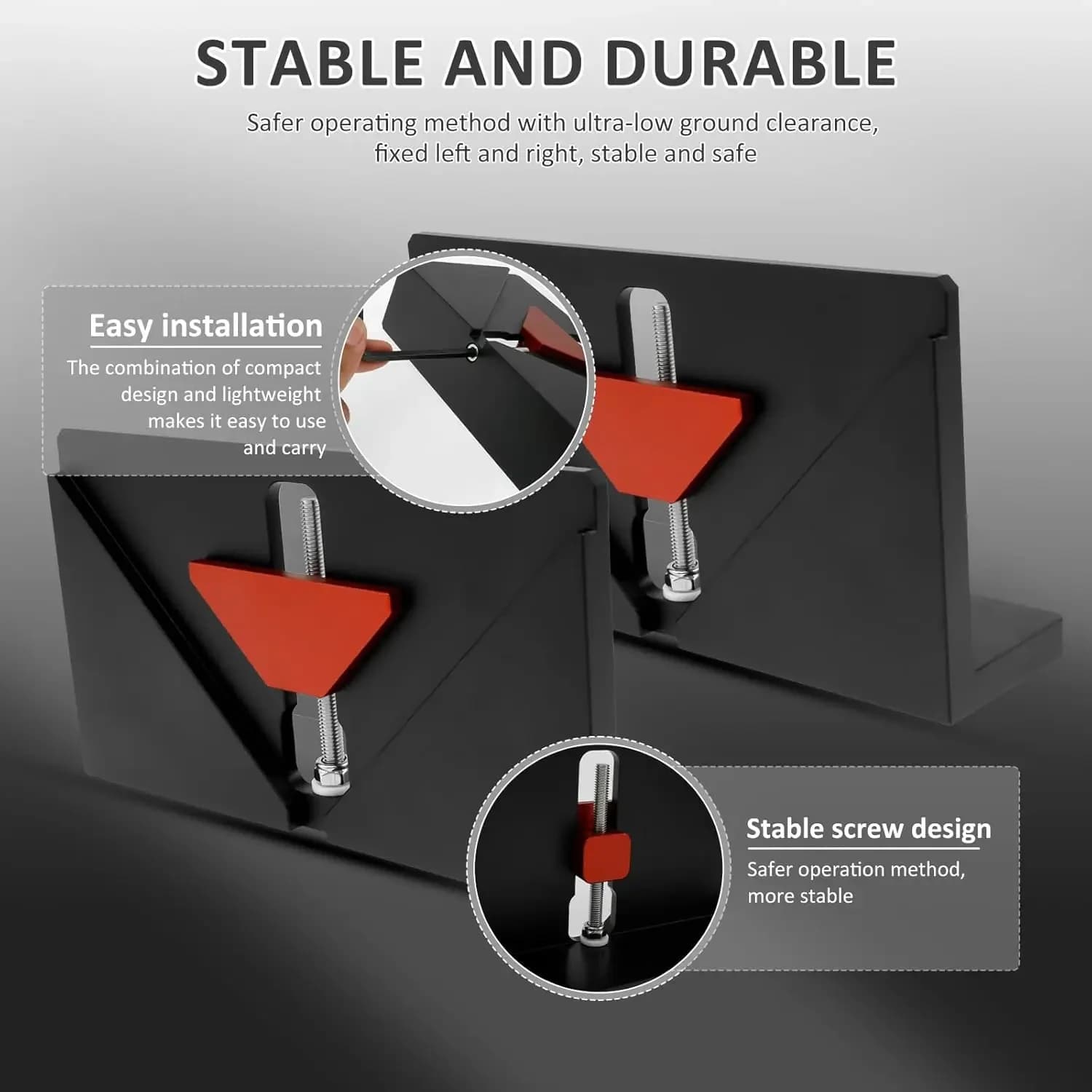 2-Pack Aluminum Right Angle Spline Jig for Joinery
