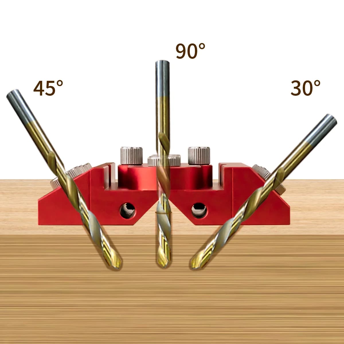 Multi-Angle Aluminum Pocket Hole Jig Kit