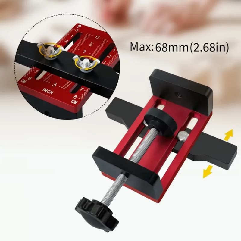 Adjustable Cabinet Door Installation Drilling Jig