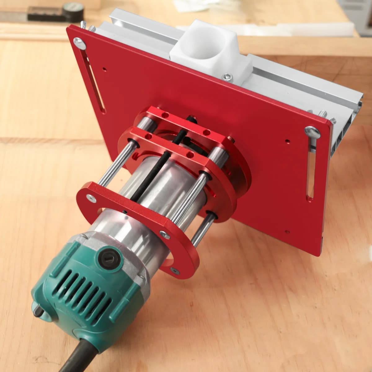 Router Table Insert Plate Set for Slotting and Chamfering