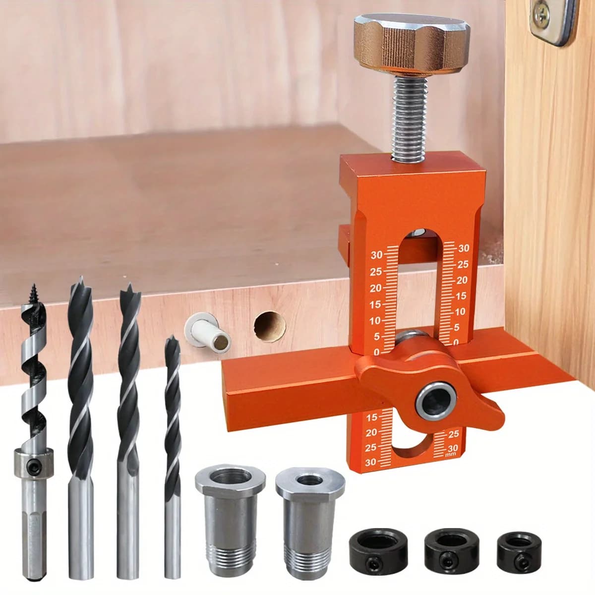 2-in-1 Cabinet Door Installation Positioning Jig