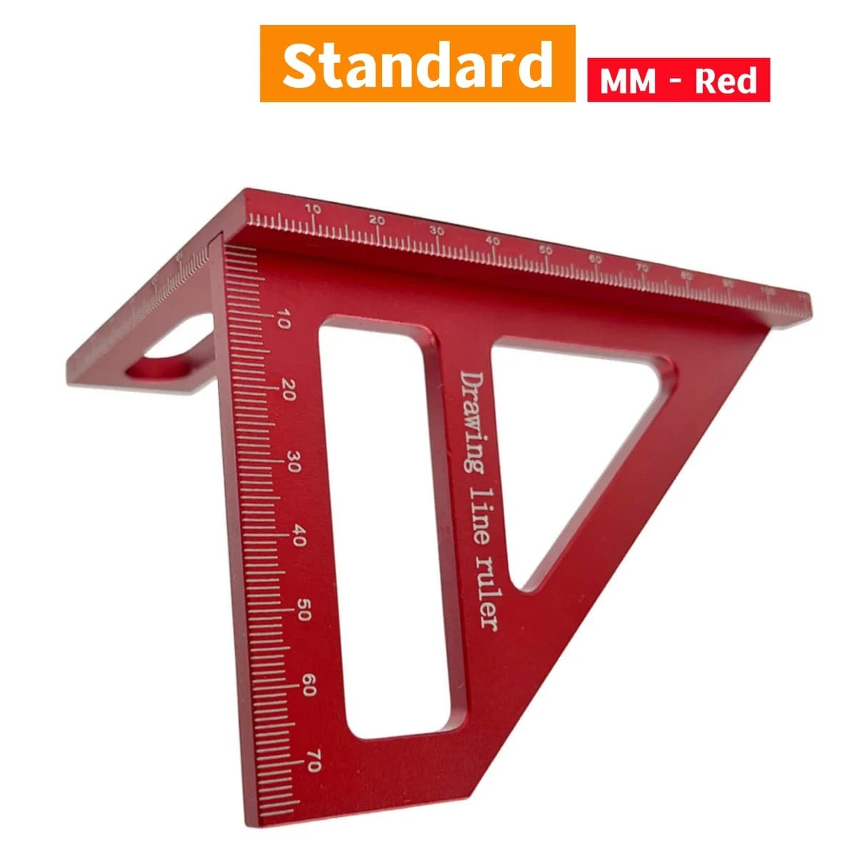 Aluminum Carpenter Square Miter Triangle Ruler