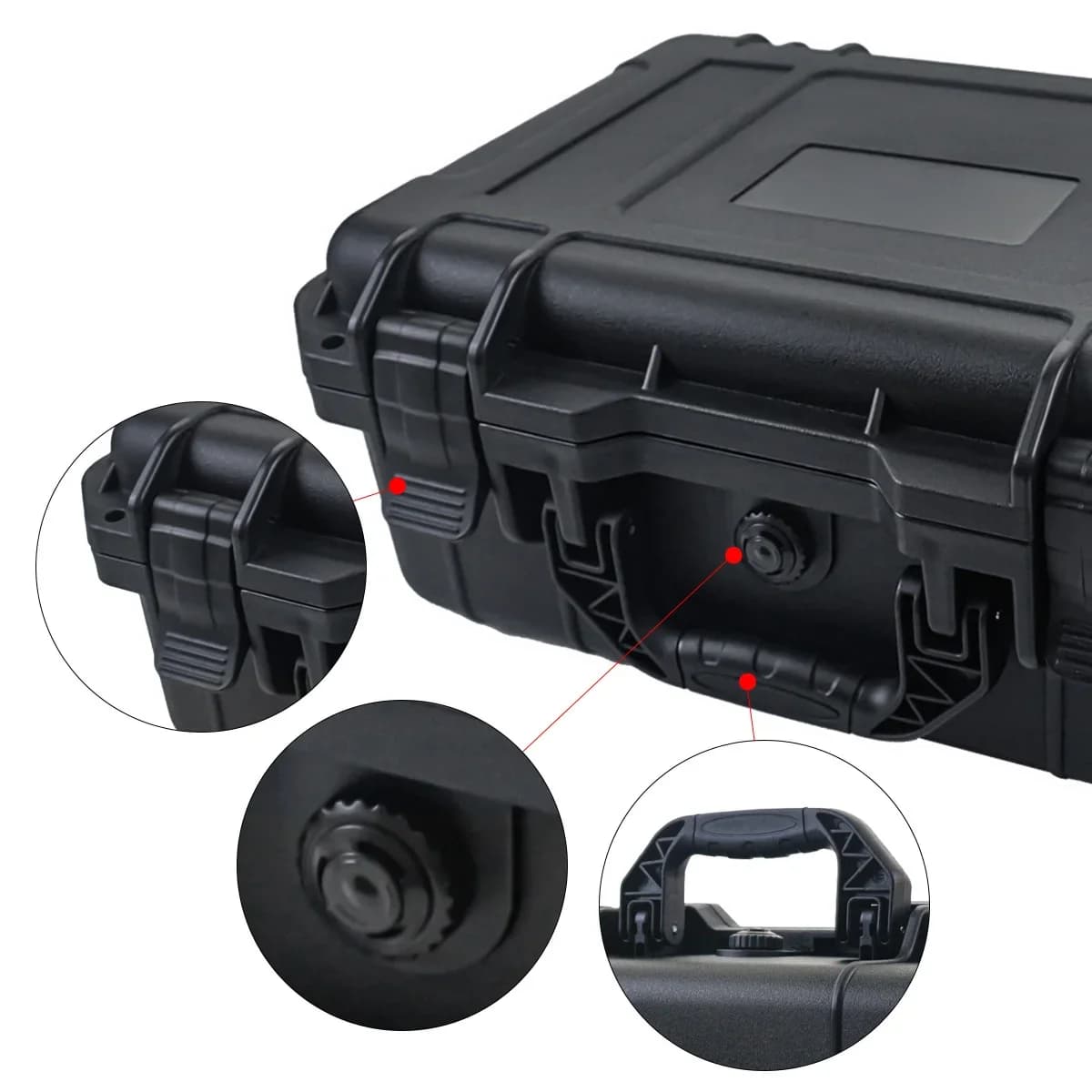 Waterproof Hard Carry Case with Pre-cut Sponge