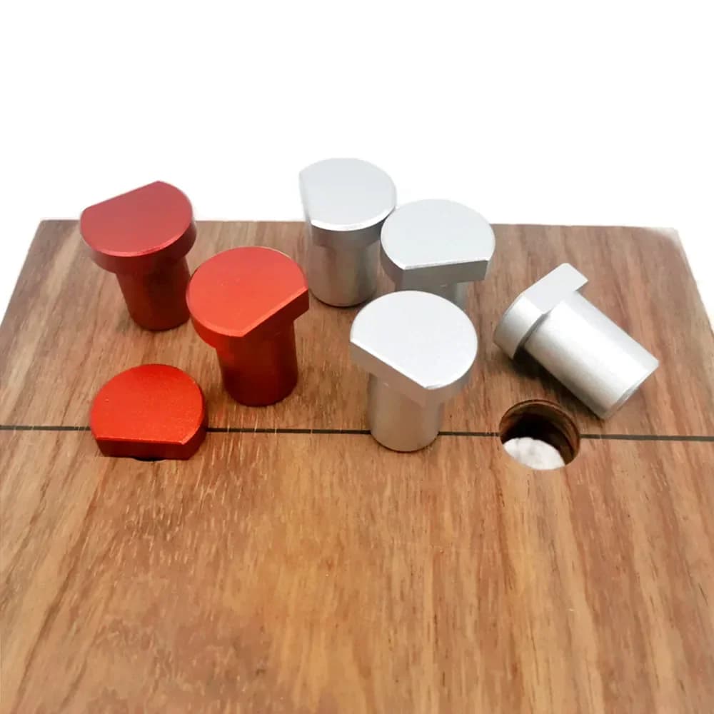 Aluminum Bench Dogs for 19mm/20mm Workbench Holes