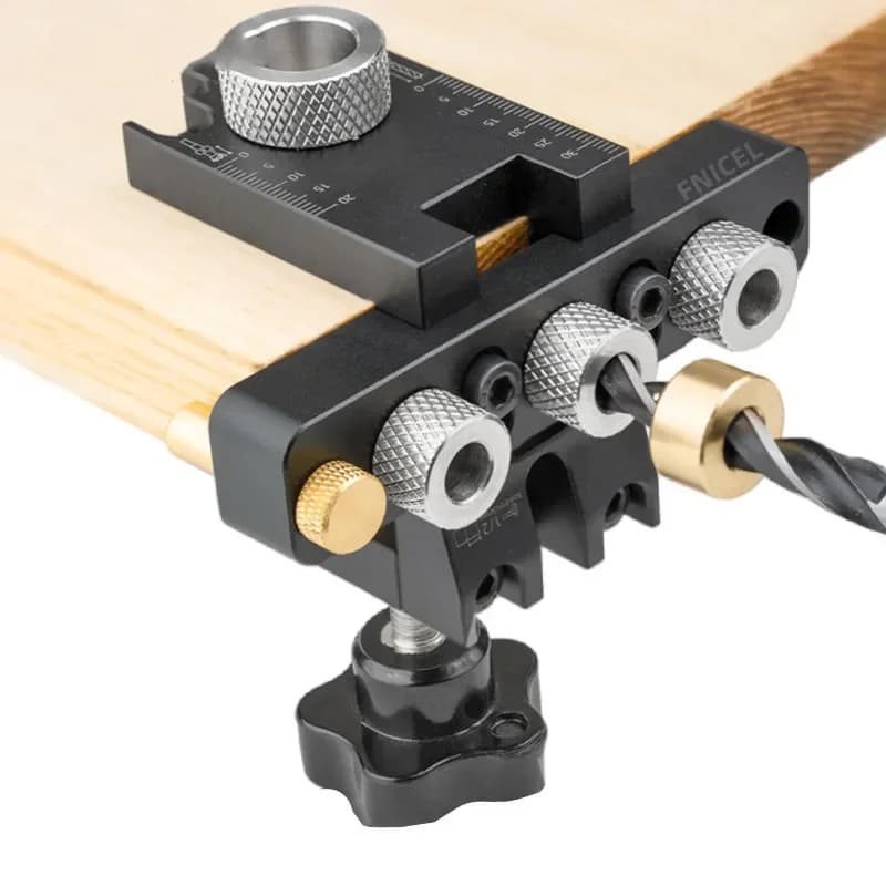 3-in-1 Doweling Jig Master Kit for Wood Drilling
