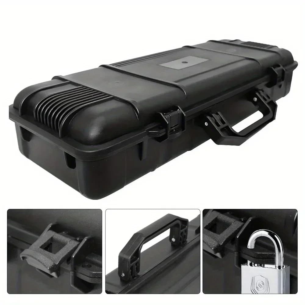 Shockproof Camera and Instrument Storage Case with Sponge