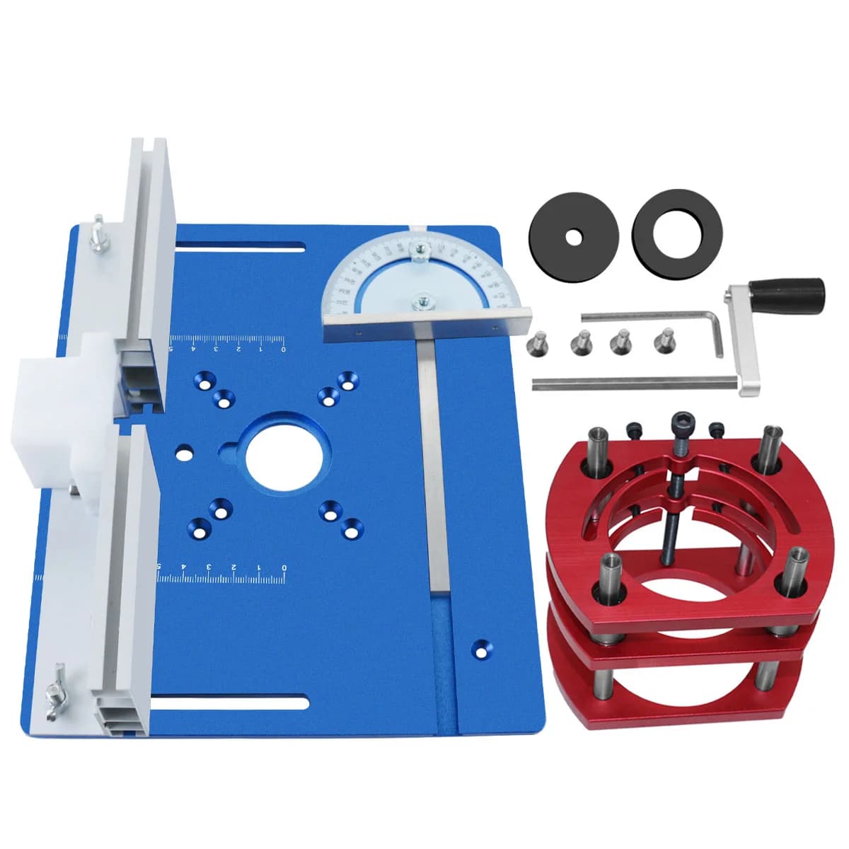 Aluminum Router Lift Kit for 65mm Trim Routers