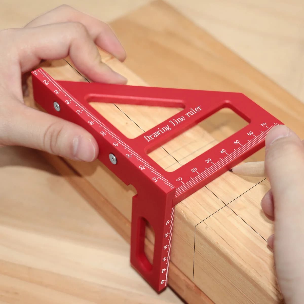 45/90 Degree Multi-Angle Plastic Style Ruler