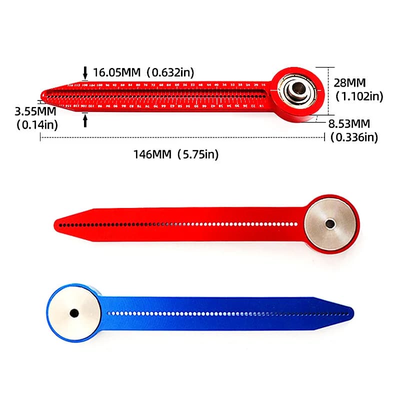 Precision Alloy Circle Scribe and Marking Compass