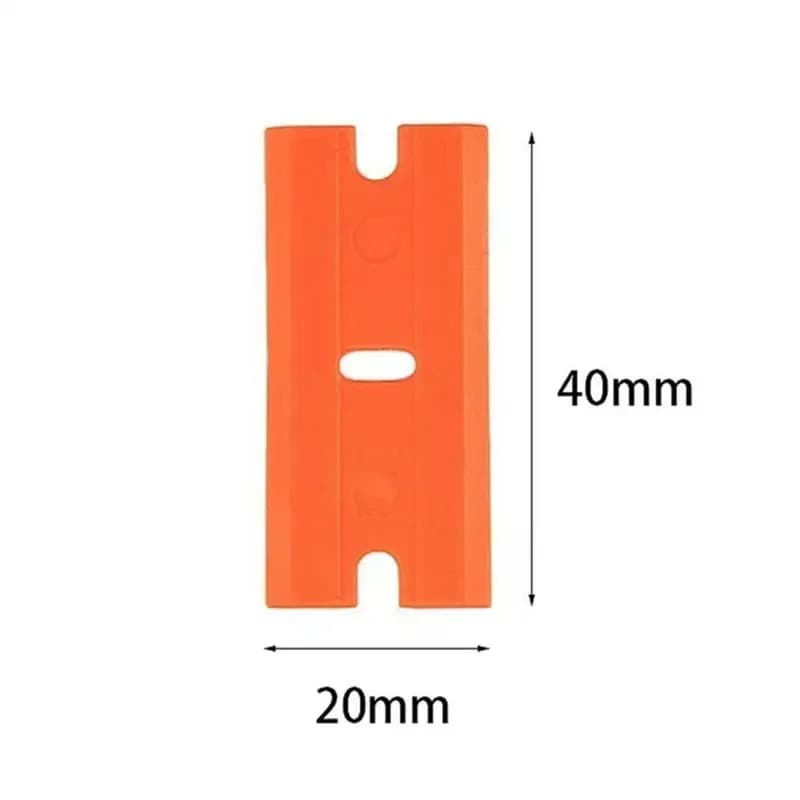 Plastic Razor Scraper with Blades for Glass