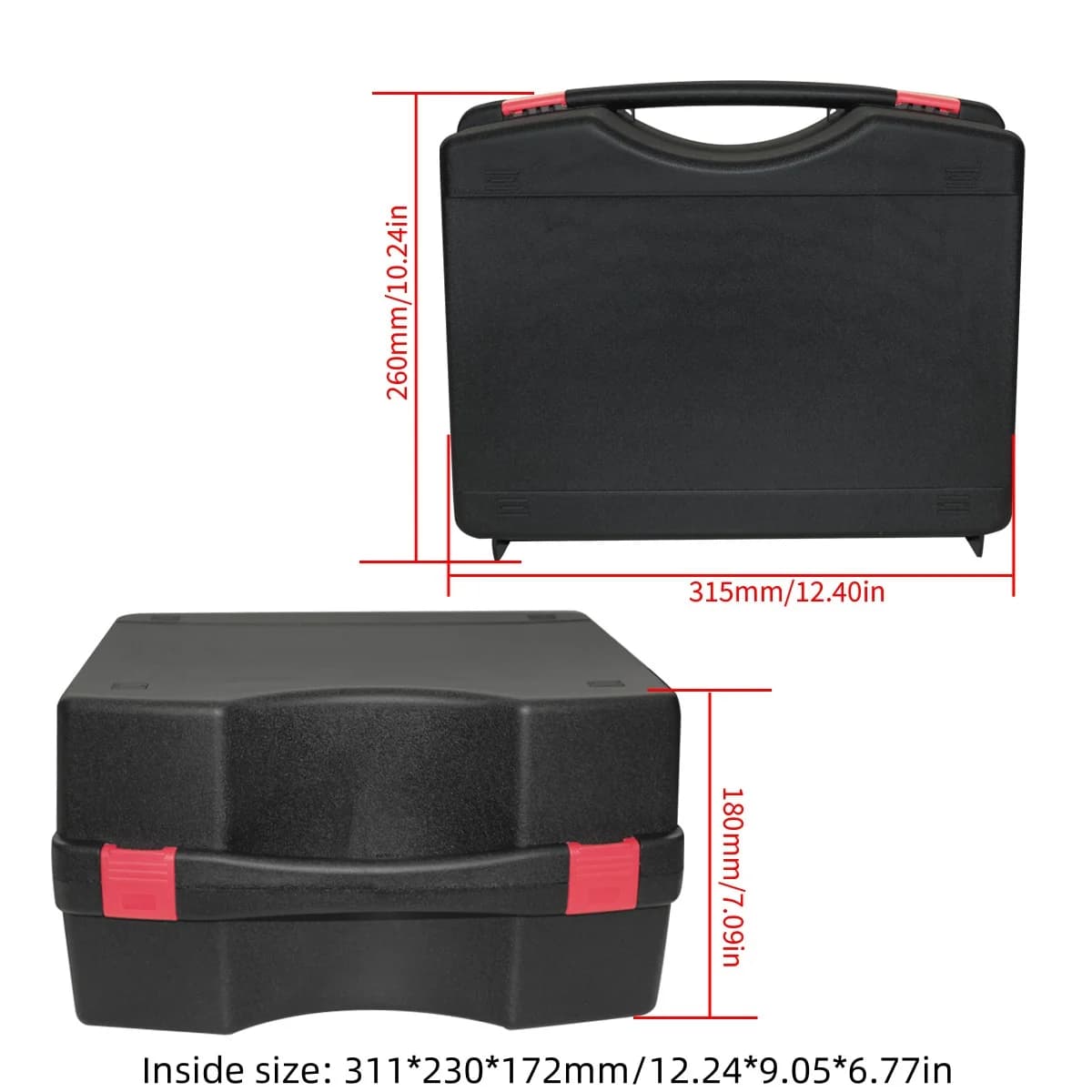 Multifunctional Portable Plastic Instrument Storage Case