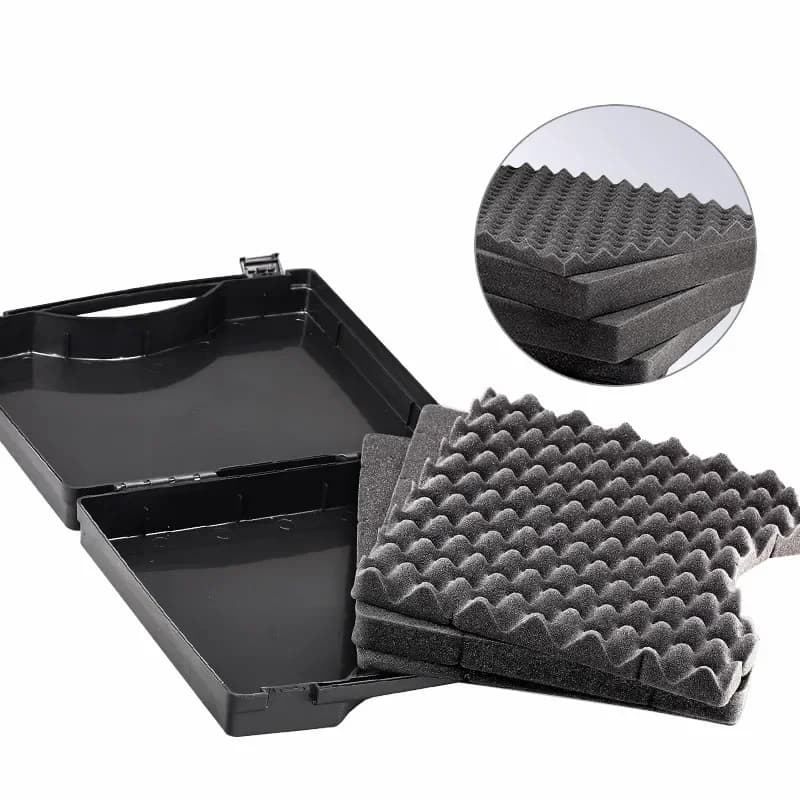 Heavy-Duty Portable Plastic Hardware Toolbox