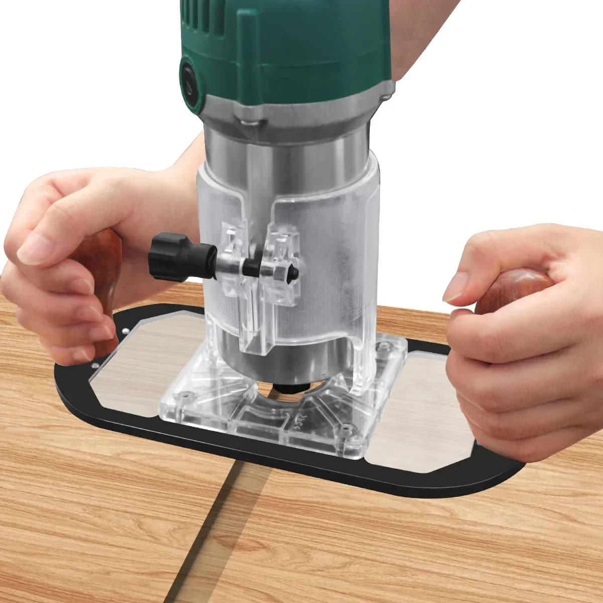Handheld Wood Router Plunge Base for Engraving