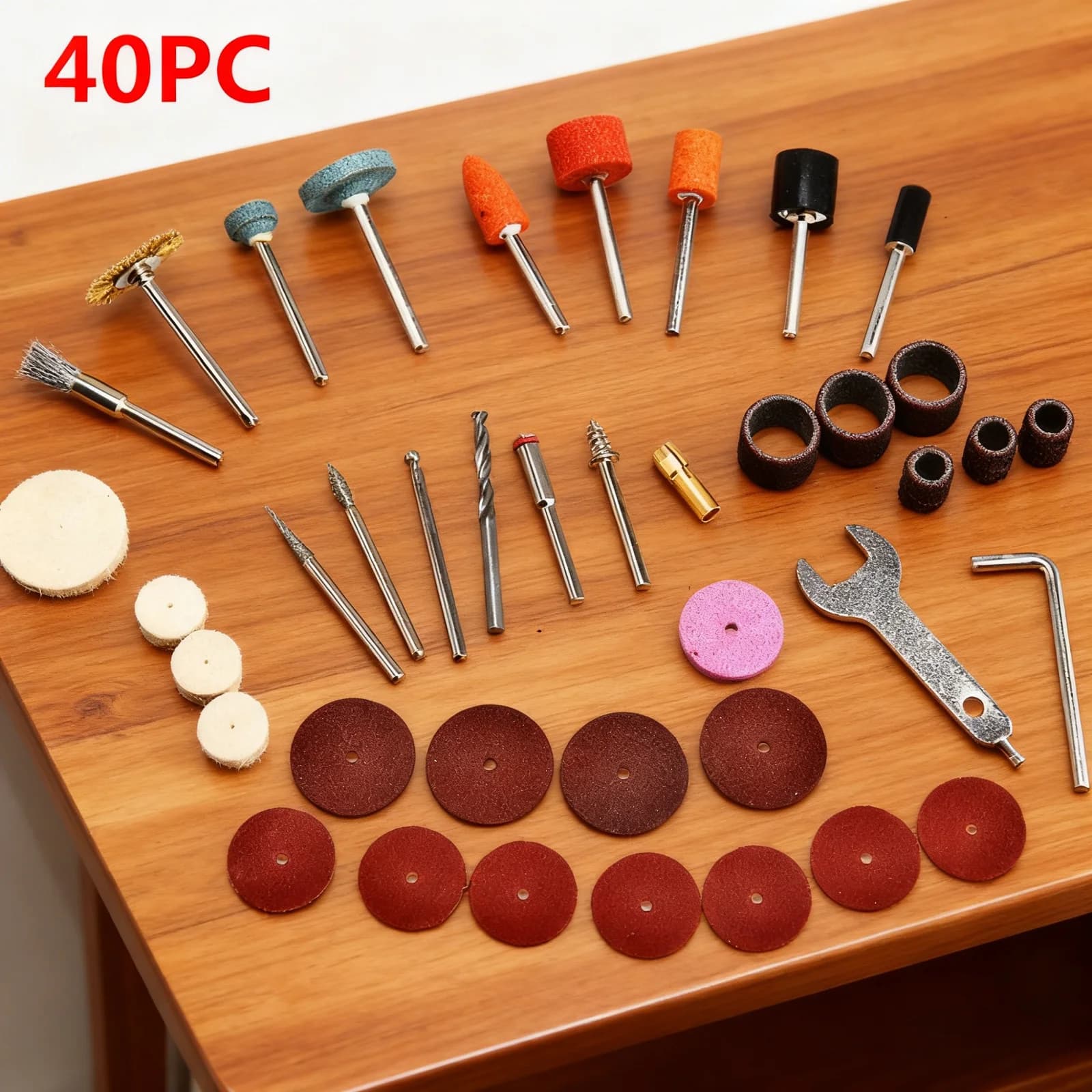 40-Piece Rotary Tool Accessory Grinder Kit
