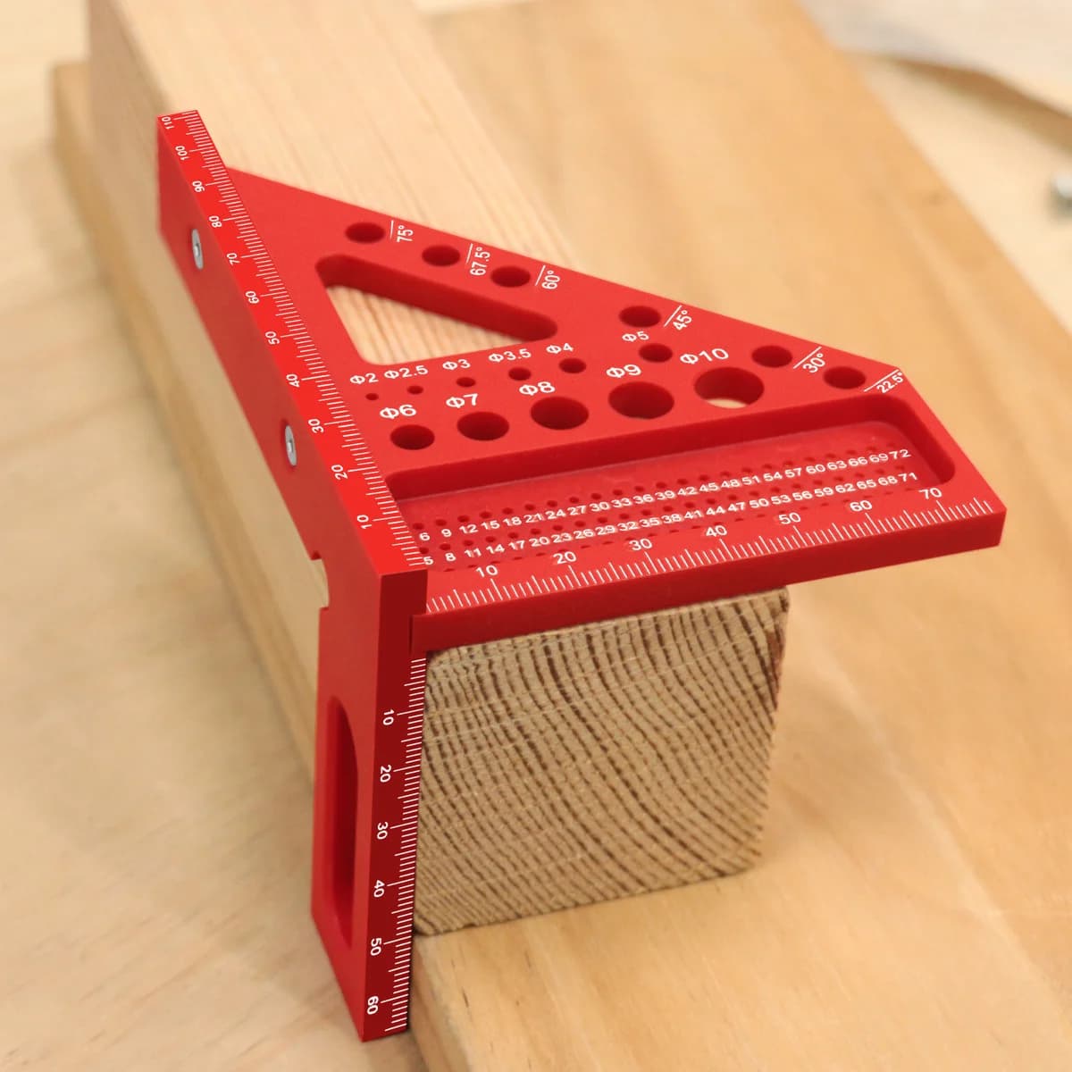 3D Multi-Angle Carpentry Square Protractor