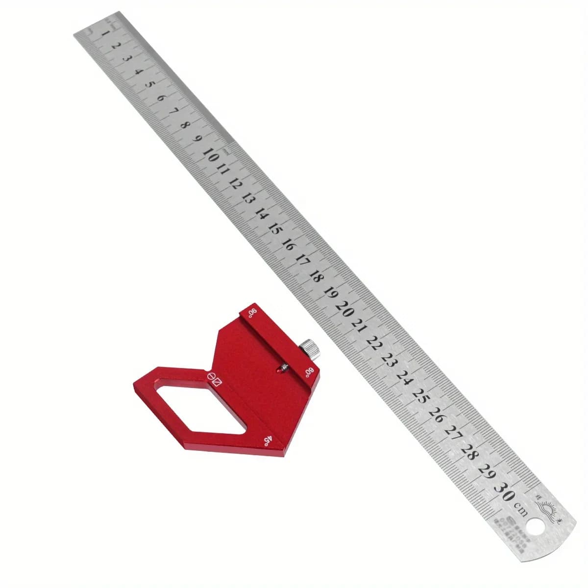 45/60/90 Degree Steel Angle Scriber Ruler