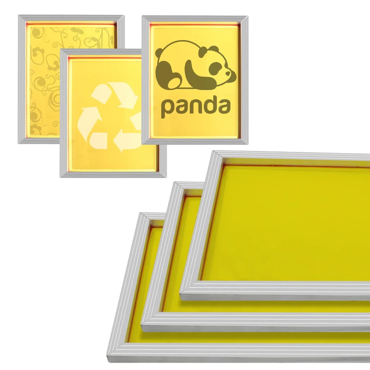 Aluminum Screen Printing Frame, 43x31cm, 120T