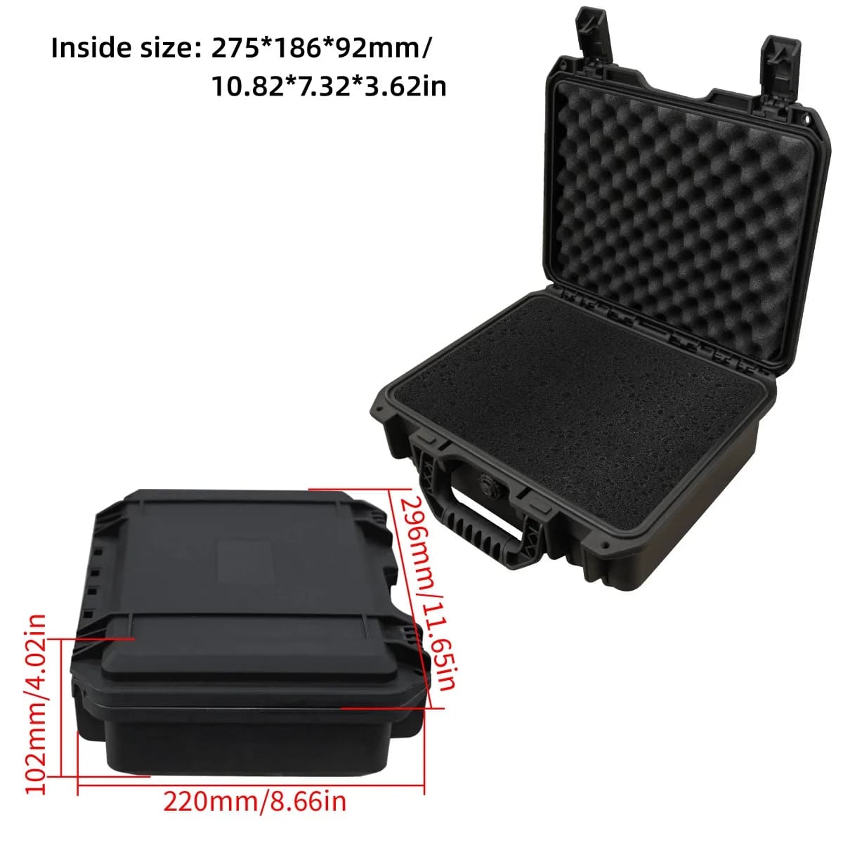 Waterproof Hard Case with Customizable Foam